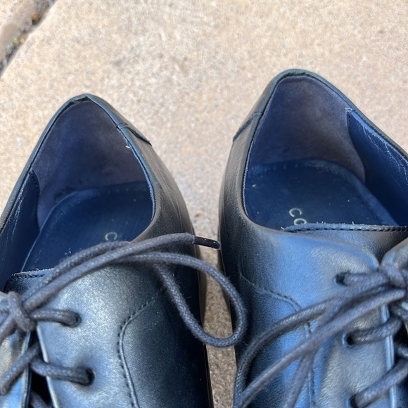Cole Haan Black Oxford Dress Shoes Mens 
Sz 8.5 M Classic Wedding Formal Laces - Picture 10 of 12